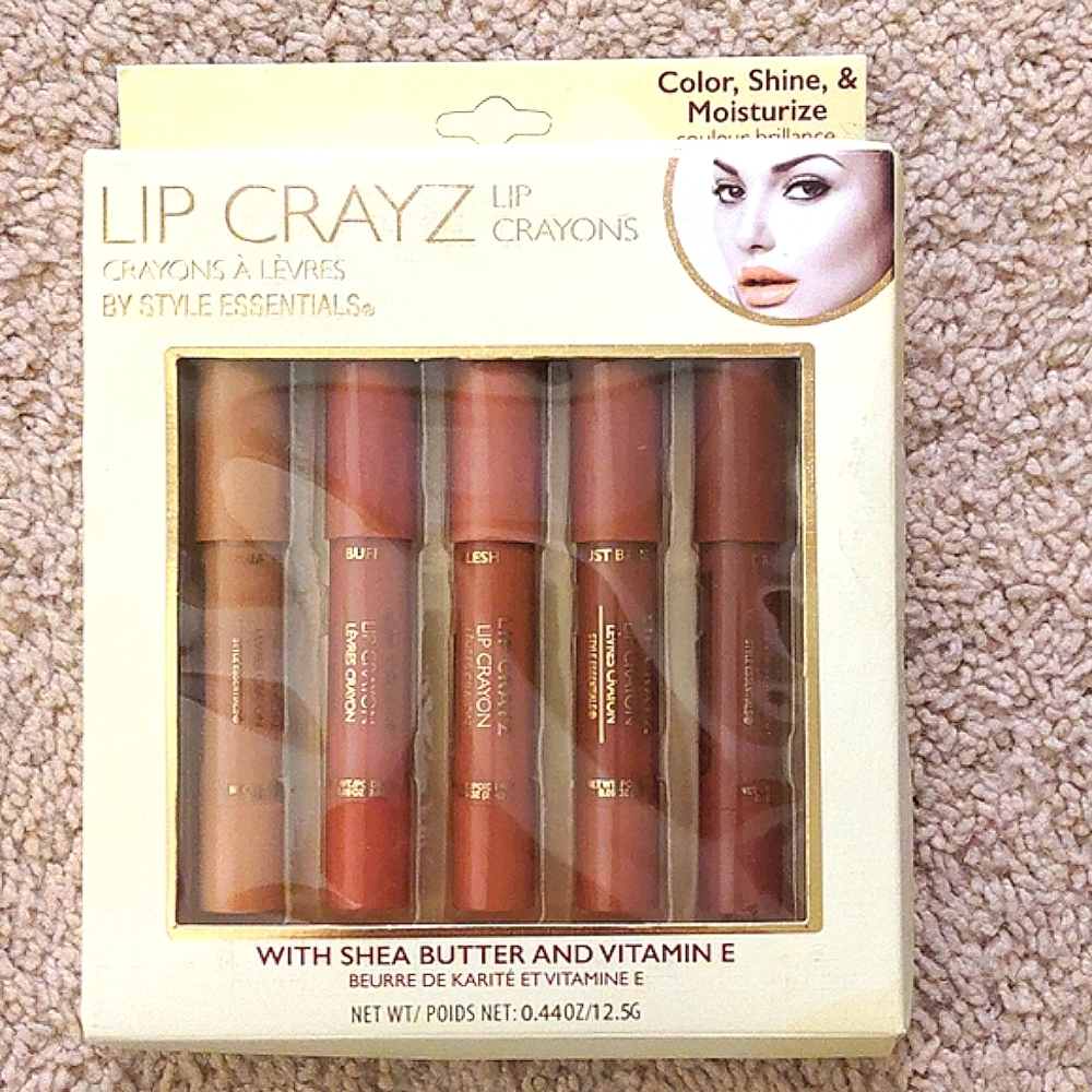 NEW in BOX Lip Crayz Lip Crayons